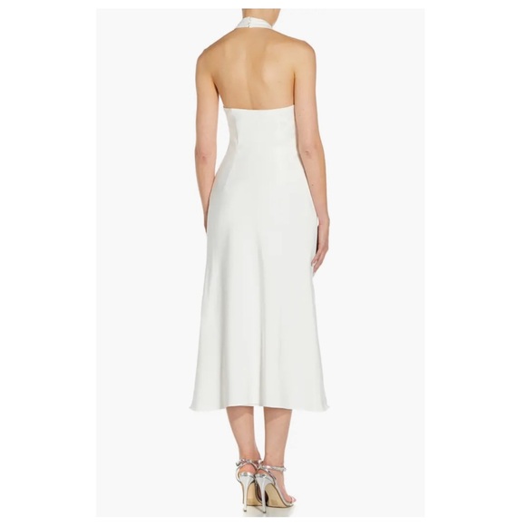 Aidan by Aidan Mattox Halter Midi Dress - Picture 2 of 16